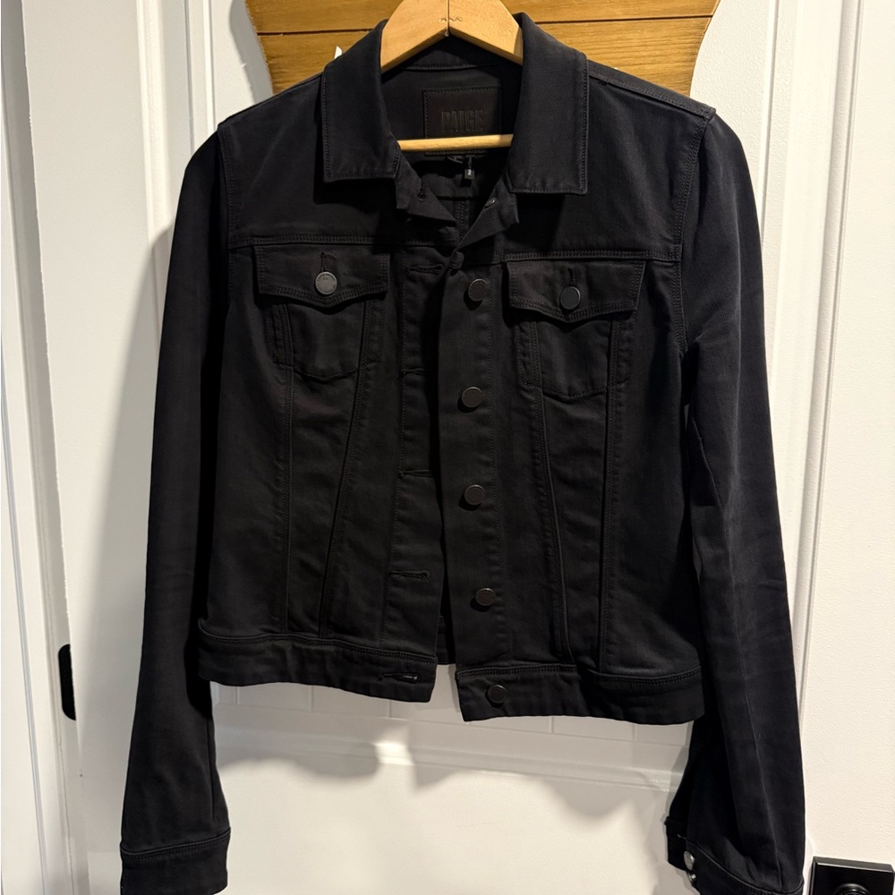 PAIGE Black Jean Jacket